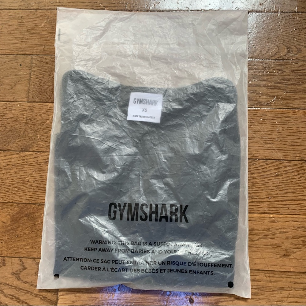 Gymshark Womens Power Open Back Cropped Tank | XS | Black NEW!! - Picture 13 of 13